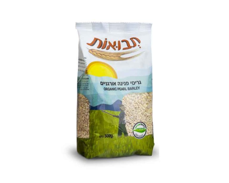 גריסי פנינה אורגניים תבואות 500 גרם